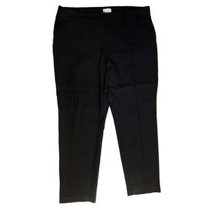CHICO'S SO SLIMMING women's black pants size 3 (3X)